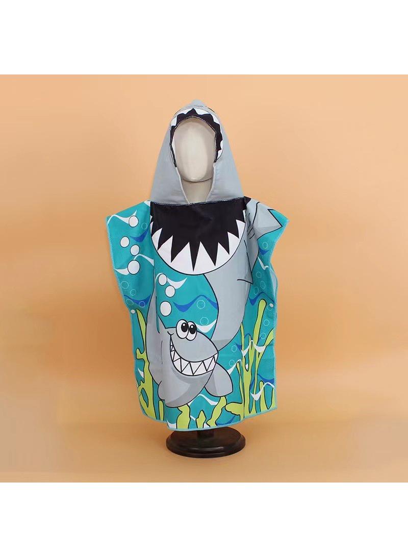 Y&D 60*120cm Printed Quick Drying Hooded Soft Bath Towel - Image 1