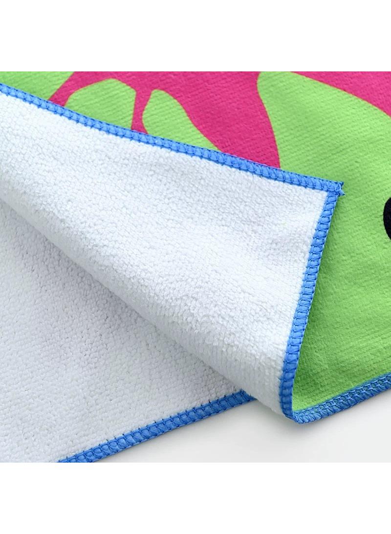 Y&D 60*120cm Printed Quick Drying Hooded Soft Bath Towel - Image 3