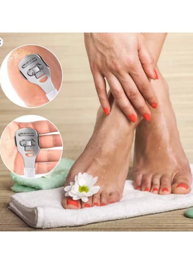 Dead Skin Scrubber with 3 Interchangeable Steel Blades, Multiple Colors Available - Image 4