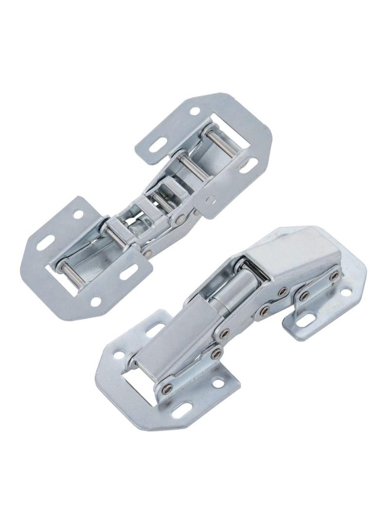 Steel 90° Screw On Hinge Withspring 7.5 Cm