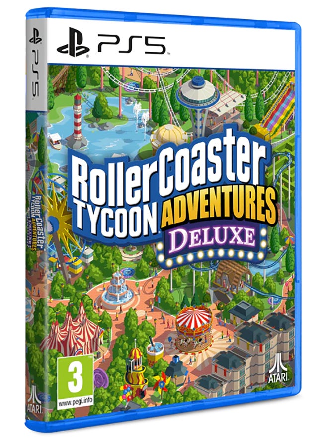 Atari RollerCoaster Tycoon Adventures Deluxe PS5 PEGI - playstation_5_ps5 - Image 1