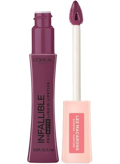 Infallible Pro-Matte Les Macarons Scented Liquid Lipstick - Blackcurrent Crush
