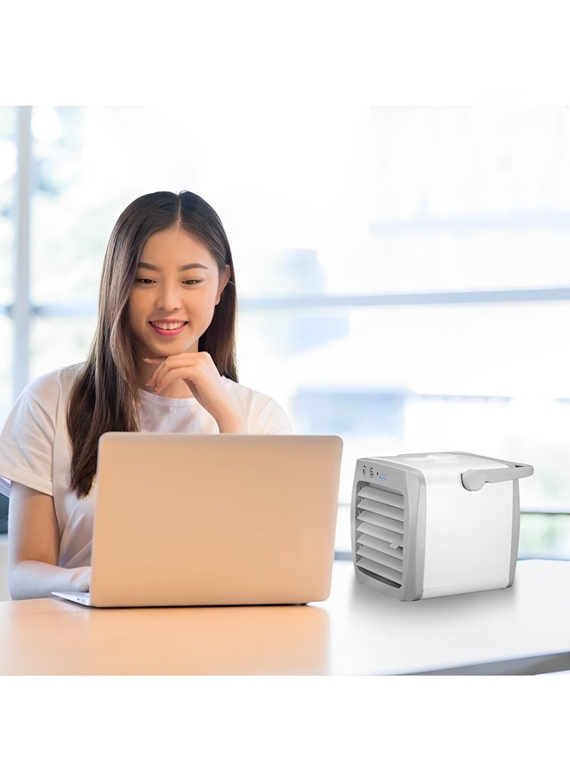 REOCLE Portable Air Conditioners Evaporative Air Cooler 200ML Small Quiet Mini Air Conditioner Cooling Fan for Room & Office & Desk & Camping  - Image 3