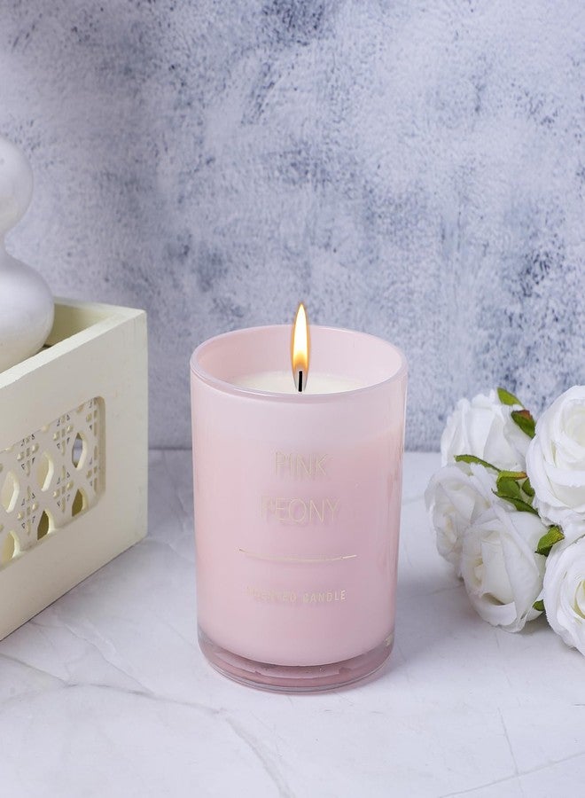 PROSPERRO LUMO by Parkash Candles Premium Scented Jar Candles || Home Décor || Pink Peony - Image 2