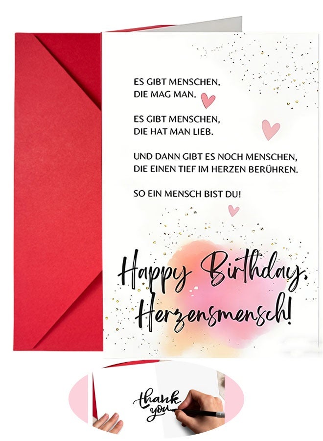 Happy D This is a Warm and Fun Birthday Card, Suitable for Girlfriends/Iovers/Close Friends. This is a Interesting Birthday Card for Men, Women, Husbands, and Boyfriends - Image 1
