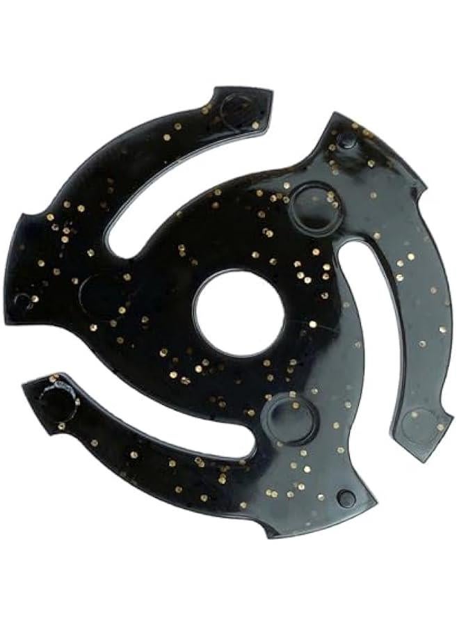 LP45 Turntable Adapter Stabilizer 45RPM Record Adapter Large Hole Vinyl Record ABS Construction Anti-Slip - Image 3