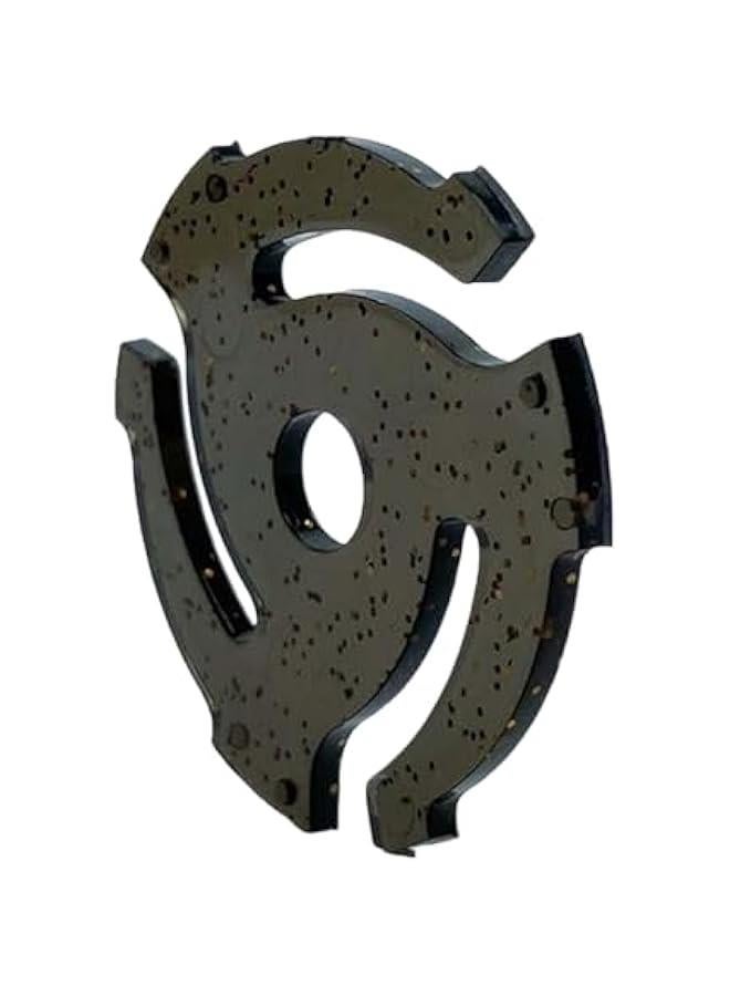 LP45 Turntable Adapter Stabilizer 45RPM Record Adapter Large Hole Vinyl Record ABS Construction Anti-Slip - Image 4