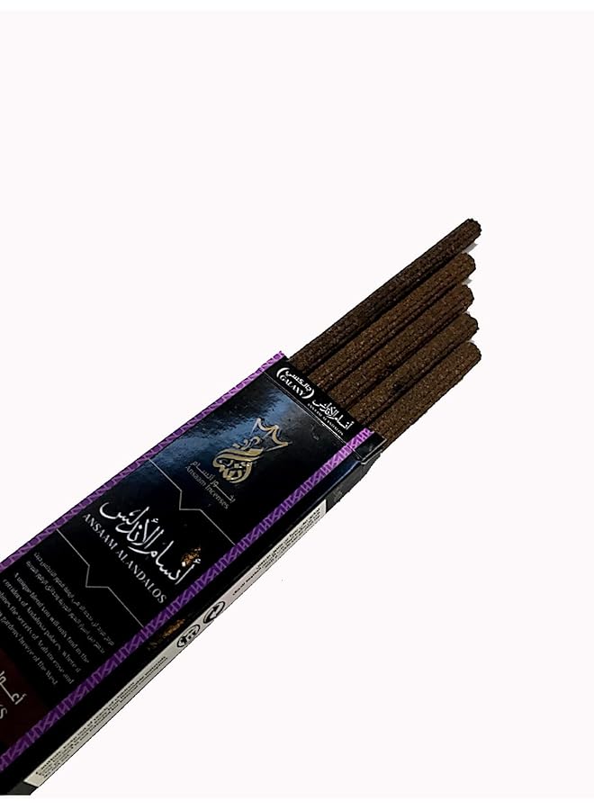 erorex Ansam Al Andalus Large Incense Sticks 5 Burning Hours Per Stick Incense Sticks Produce A Wonderful Musk Fragrance. Used In Spiritual Practices Such As Yoga Aromatherapy And Meditation. 5 Large Sticks Ansam Al Andalus - Image 2