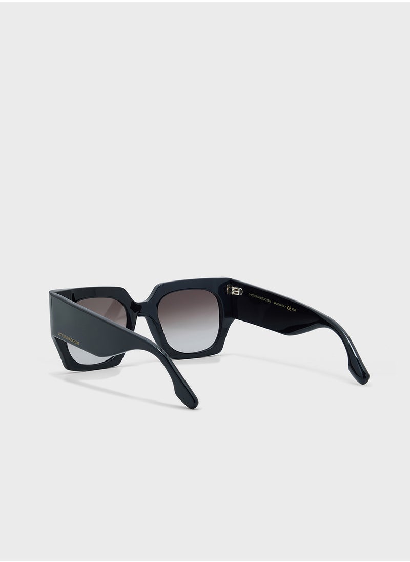 Victoria Beckham Rectangle Sunglasses  - Image 3