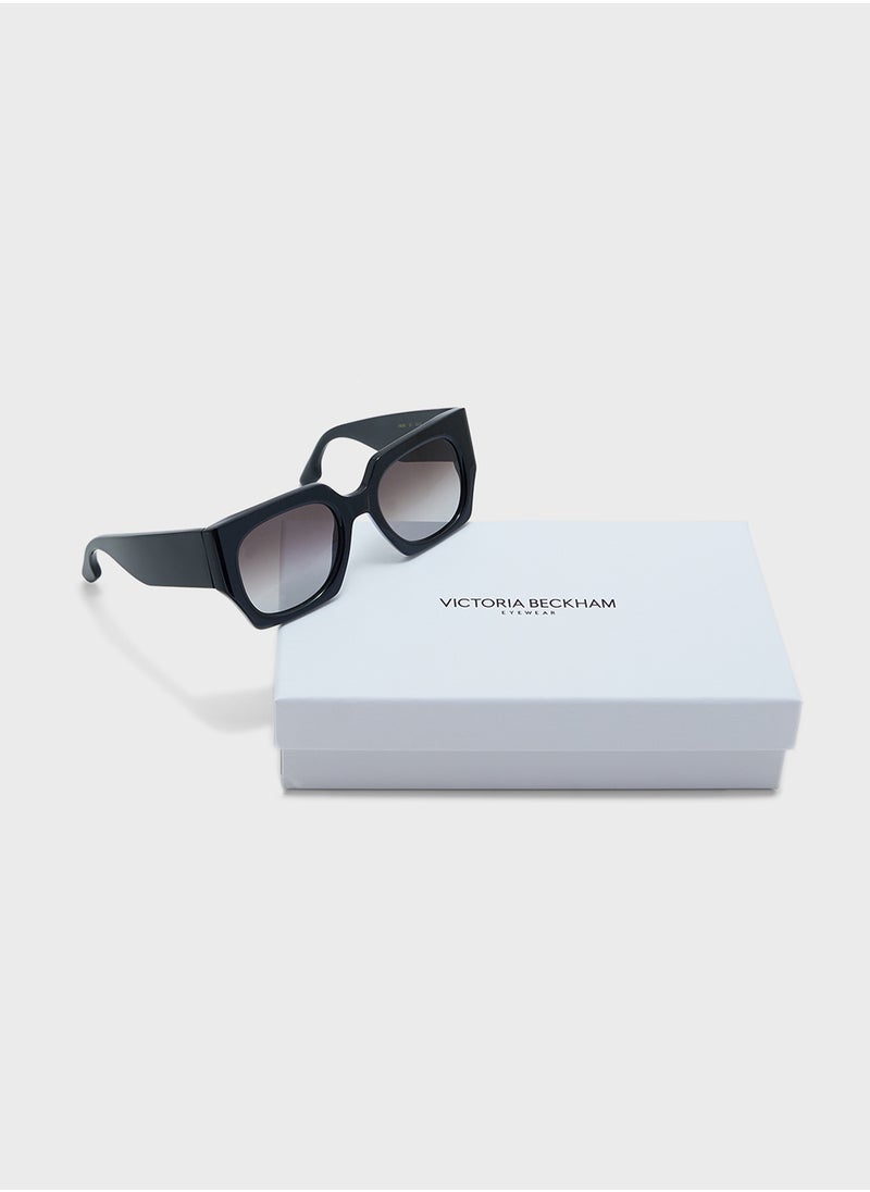 Victoria Beckham Rectangle Sunglasses  - Image 4