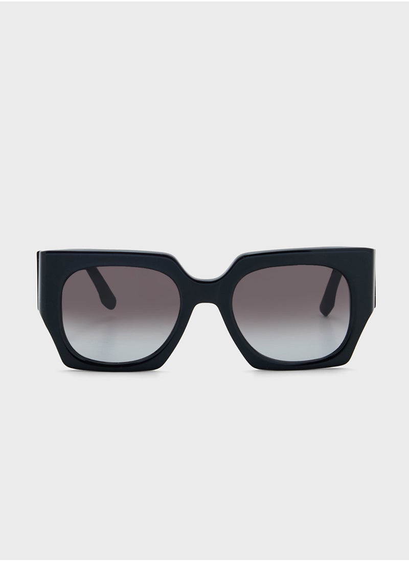 Victoria Beckham Rectangle Sunglasses  - Image 2