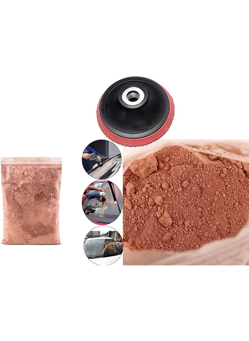 DIY Crafts DIY Crafts CTDIYHI33735 9pcs Mirrors Windshields Repair Glass Polishing Set Watch Car Windows Easy Use Wheel Cerium Oxide Powder  - Image 5