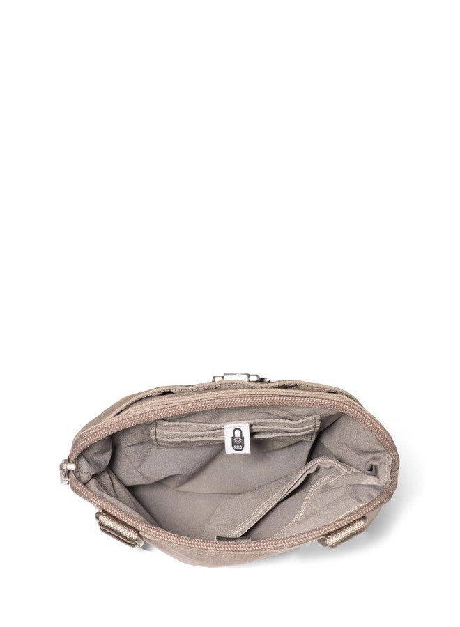 Baggallini Costal Flip Lock Mini Crossbody for Women 7.5"x7.75" Quick-Access Pocket, RFID Card Slots & Flip Lock Closure - Image 4