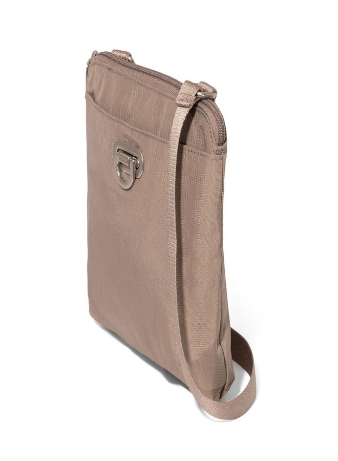 Baggallini Costal Flip Lock Mini Crossbody for Women 7.5"x7.75" Quick-Access Pocket, RFID Card Slots & Flip Lock Closure - Image 2