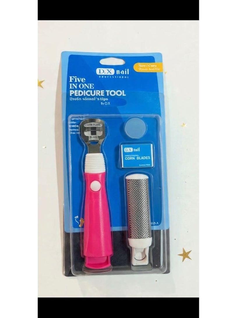أداة باديكير خمسة في واحد - مقشره & مبرد - Image 1