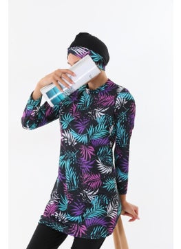 Medipek Fully Covered Lycra Hijab Swimsuit  - Image 1