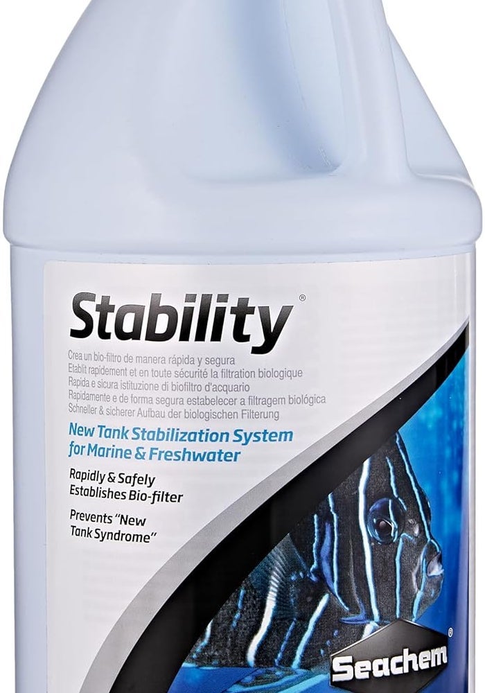 Seachem Stability Fish Tank Stabilizer for Freshwater and Marine Aquariums - 2L / 67.6 Oz - Image 1
