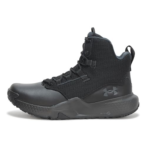 Under Armour Men's Micro G Stellar Mid, (001) Black/Black/Anthracite, 10.5, US - Image 2