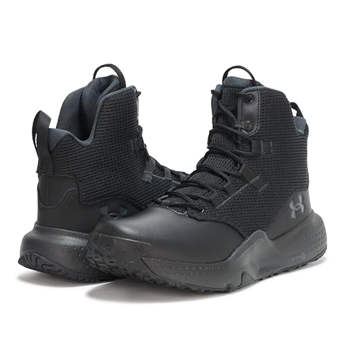 Under Armour Men's Micro G Stellar Mid, (001) Black/Black/Anthracite, 10.5, US - Image 3