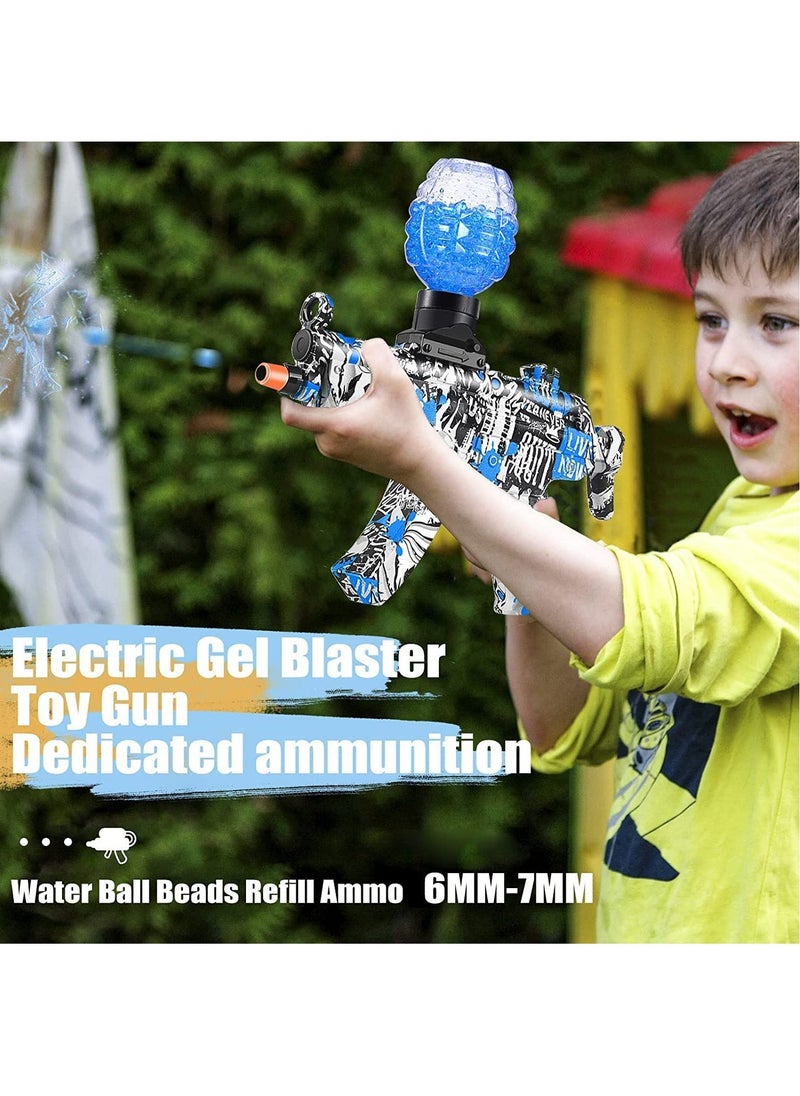 JOMILA - Electric Gun Splatter Ball Gel Blaster with 45000 Water Beads with Foam Darts and Goggles Gel Ball Blaster Automatic is Eco Friendly Outdoor Activities Team Game for Kids - Image 1