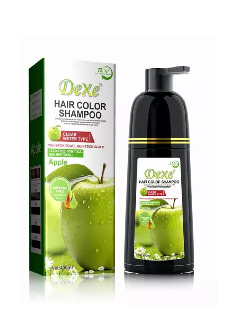 Dexe شامبو دكسي للشعر الأسود بالتفاح 400 مل