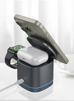 Pawa Cube 3in1 Magnetic Multi Charger With Atmospheric Light  - Image 3