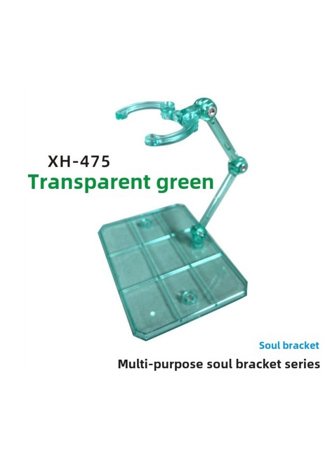 Generic - Model Star Club Model Assembled Bracket Robot Soul Bracket Suitable For Gundam Model Hand-made SHF Saint-Color:Xh-476: Soul Bracket Transparent Purple - Image 1