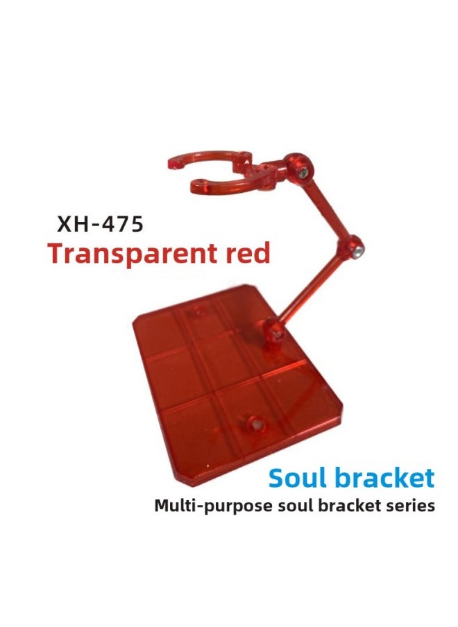Generic - Model Star Club Model Assembled Bracket Robot Soul Bracket Suitable For Gundam Model Hand-made SHF Saint-Color:Xh-476: Soul Bracket Transparent Purple - Image 1