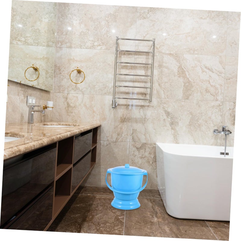 Portable Urinal Pot For Boys Potty Training Chair With Spittoon Lid Thick Material Easy To Clean - Image 5