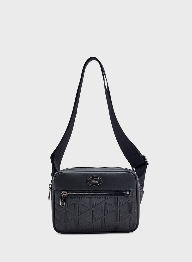 LACOSTE Zip Over Crossbody  - Image 1