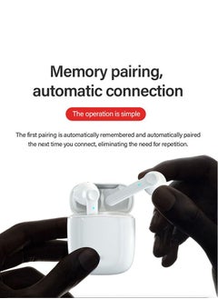 Generic Bluetooth Touch Air Pods with HD Microphone HD stereo sound /XT89  - Image 5