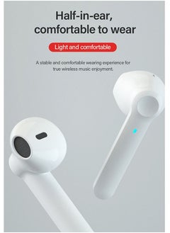 Generic Bluetooth Touch Air Pods with HD Microphone HD stereo sound /XT89  - Image 2