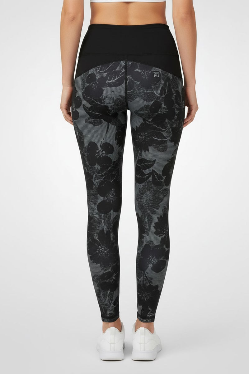 Body Language Women Sportswear Fit Training Chloe Capri Leggings, Multicolor - Image 2