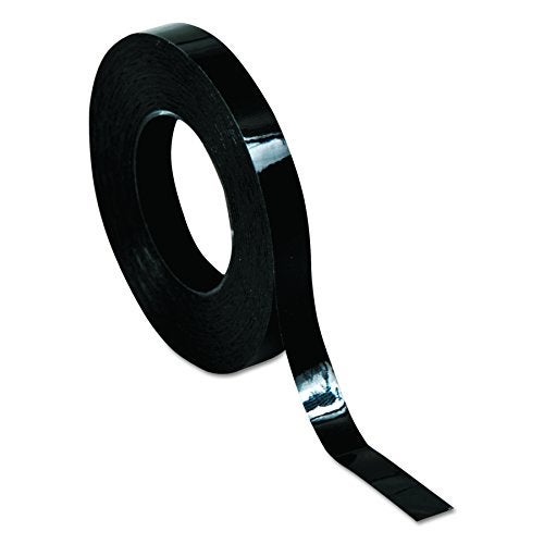 Chartpak Graphic Chart Tapes, 1" Core, 0.25" X 27 Ft, Gloss Black - Image 1