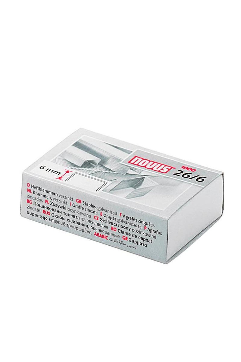 Standard Staples 26/6 Staple Size