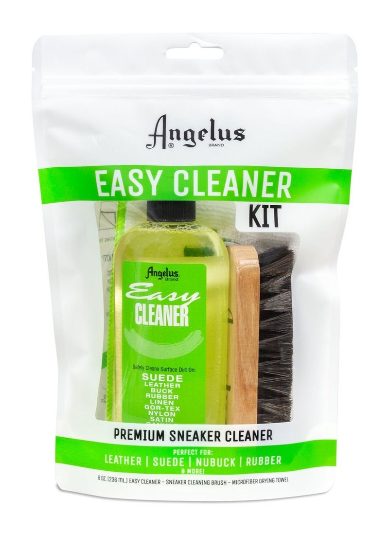 Angelus Easy Cleaner Solution with Brush and Cloth Kit