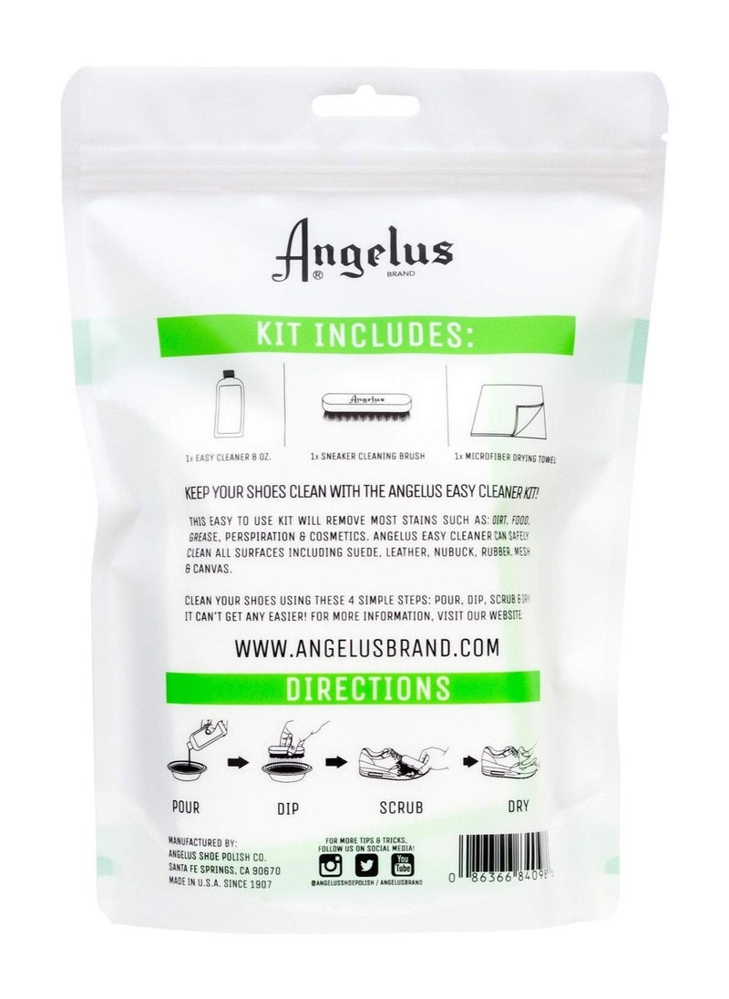 Angelus Easy Cleaner Solution with Brush and Cloth Kit