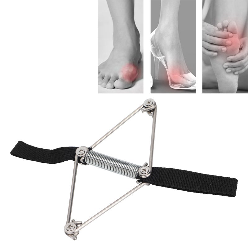 Bunion Corrector 1 Stainless Steel Spring Elastic Toe Straightener - Pain Relief Hallux Valgus Corrector for Foot Care, Toe Flexibility Training - Image 5