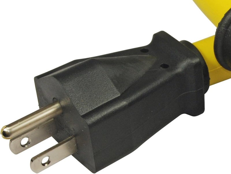 Conntek P515L530 1-Feet Generator Adapter - 15-Amp U.S Plug to 30-Amp Locking Female Connector L5-30R, Yellow - Image 5