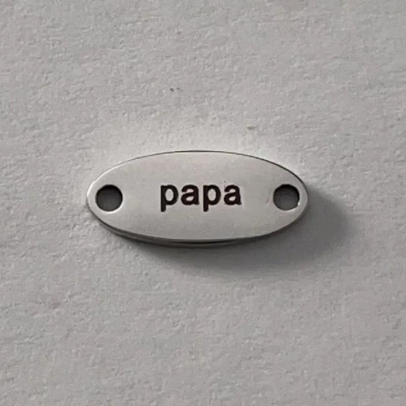5Pcs Golden Metal Tags for Clothing Hats Bags Custom Laser Engraved Font 6 - Image 2