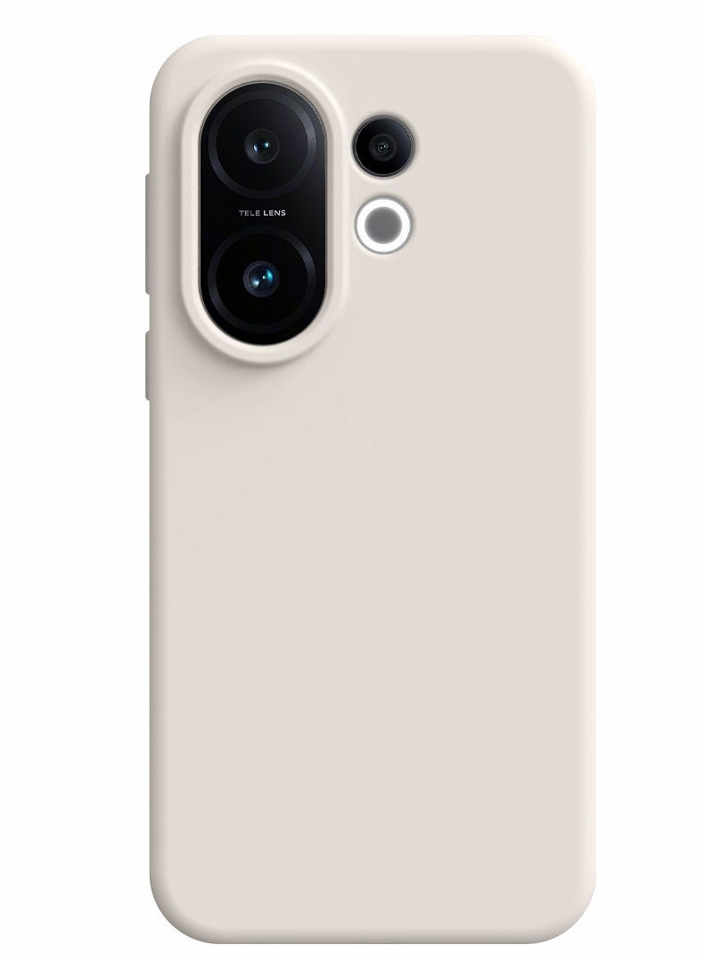 general Case Compatible with VIVO X200 FE 2025, Liquid Silicone Gel Rubber Bumper Case with Soft Microfiber Lining Cushion Slim Shockproof Anti-drop Cover - Image 1