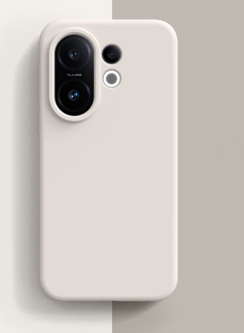 general Case Compatible with VIVO X200 FE 2025, Liquid Silicone Gel Rubber Bumper Case with Soft Microfiber Lining Cushion Slim Shockproof Anti-drop Cover - Image 3
