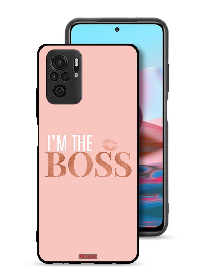 Tolwak Xiaomi Poco M5s Protective Case Cover I Am The Boss - Image 1