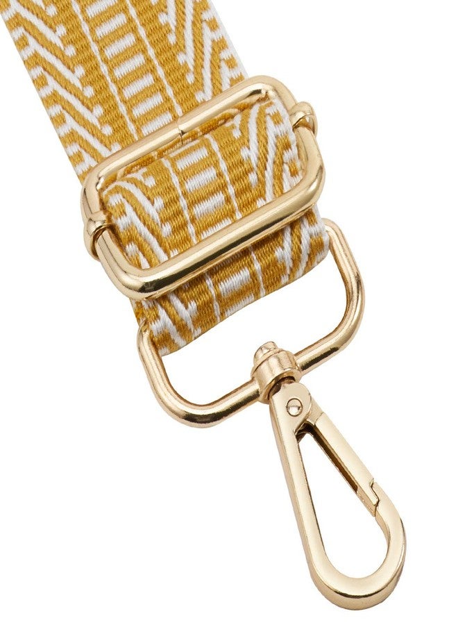 ZOOEASS Wide Shoulder Strap Adjustable Replacement Belt Guitar Style Crossbody Bag Handbag Strap Multicolor Canvas Straps(Wide:1.4in) (Color2) - Image 3