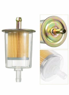 Y&D 3/8" Universal Fuel Filters Industrial Tractors Cars Trucks Motorcycles Gas Powered Engine Inline Line(5 Pack)  - Image 4