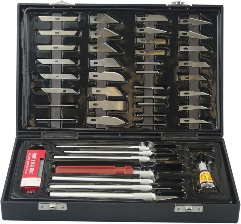 SE 51-Piece Deluxe Hobby Knife Set - 81351HB - Image 1