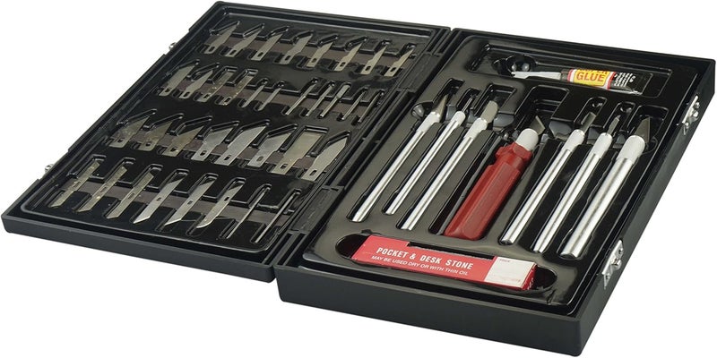 SE 51-Piece Deluxe Hobby Knife Set - 81351HB - Image 4