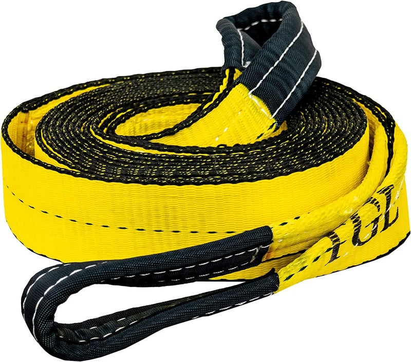 TGL Heavy Duty Tow Strap with Loops, 3" x 20', 30,000 lb Break Strength, Reinforced Loops - Emergency Strap for Truck, UTV, ATV - Compatible with Jeep Accessories, Ford, Toyota. - Image 4