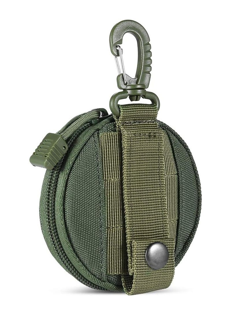 Oasisgalore Small Molle Pouch Accessories Tactical Bag Case as Coin Purse Keychain - Image 2