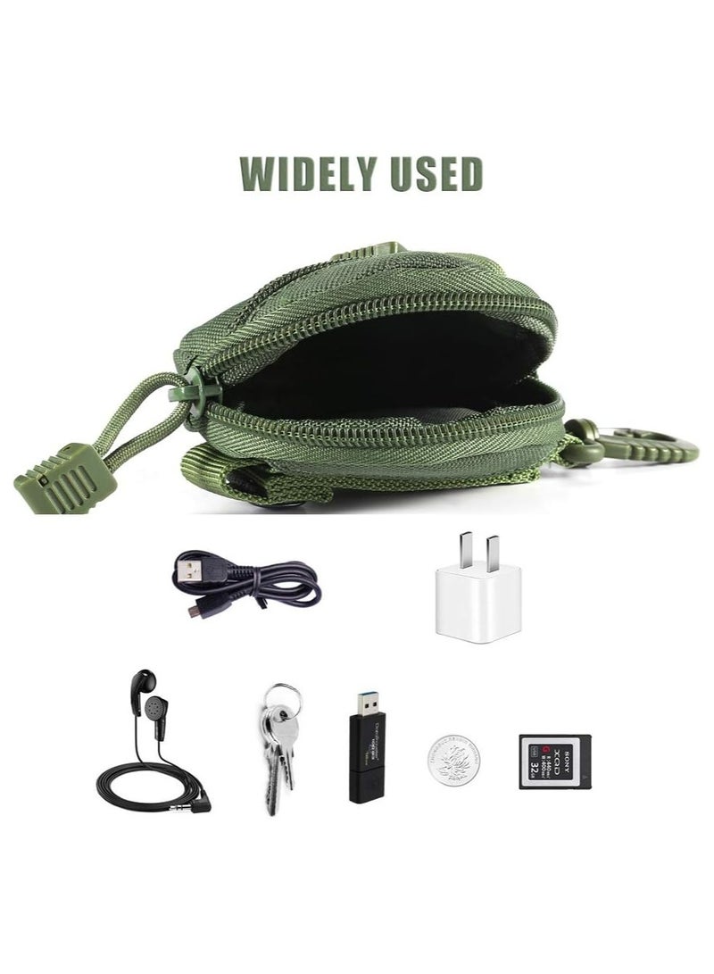 Oasisgalore Small Molle Pouch Accessories Tactical Bag Case as Coin Purse Keychain - Image 5